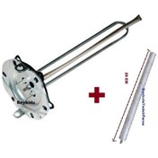 Resim FullYedek Baymak Anotlu Uyumlu Titanyum Rezistansı , Termosifon Anot Çubuklu 2000 Watt Rezistans 