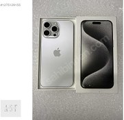 Resim Apple iPhone 15 Pro Max İkinci El YD | 256 GB | Beyaz İkinci El 15 Promax 256GB Çift Fiziki Sim Hatasız