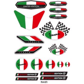 Resim PROMOT Motorsiklet Aksesuar Ekipman Sticker Kask Grenaj Laptop Sticker Seti 0079 