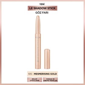 Resim Loreal Paris Le Shadow Stick Göz Farı - 105 Mesmerizing Gold 