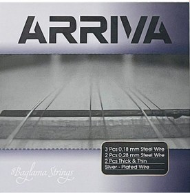 Resim Arriva 0,18 Kısa Sap Profesyonel Bağlama Teli Takımı 