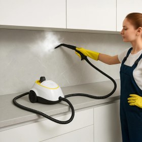 Resim Pure Es 2000WATT Buharlı Temizleyici 21 Parça Beyaz 