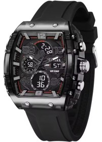 Resim SMAEL 8109 Chrono Watch Silikon Kordon Lüks Spor Erkek Kol Saati 