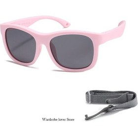 Resim Klassnum2025 Çocuk Polarize Güneş Gözlüğü 1-3 Yaş Uv400 Korumalı Yumuşak Çerçevewhıtegri51 Gri 