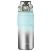 Resim Vagonlife Tkk T2022 500ml Süzgeçli Pipetli Mavi Çelik Matara 