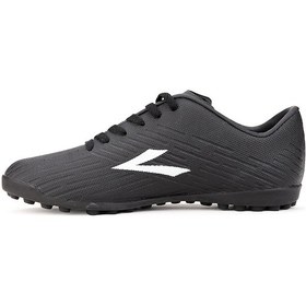 Resim Lig Aras Siyah Erkek Halı Saha Futbol Ayakkabısı 