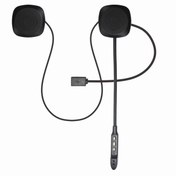 Resim Powermaster Pm-14283 Bluetoothlu Şarjlı Kask Içi Motosiklet Hoparlör Ve Mikrofon Seti 