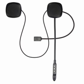 Resim Powermaster Pm-14283 Bluetoothlu Şarjlı Kask Içi Motosiklet Hoparlör Ve Mikrofon Seti 