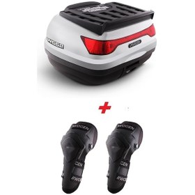 Resim Wogen Wg52 Premium Arka Çanta 52 Litre Beyaz + Karbon Dizlik He Siyah 