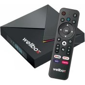 Resim Wellbox Max4 Android Tv Box Android 12 Sesli Komut 4gb Ram 32GB Hafıza;class 