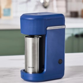 Resim Karaca Mono Personal Filtre Kahve Makinesi ve Inox Kişisel Termos Hediyeli Marine 