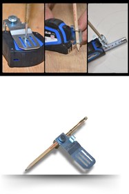 Resim pratikmen Hatasız Ölçme ,Çizme, İşaretleme ve Metre Sabitleme Aparatı 