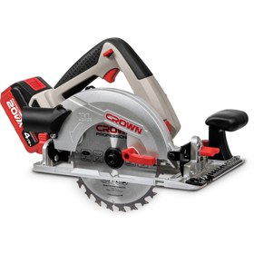 Resim Crown Akülü Daire Testere 20v-4ah 165mm Ct25002-165hx-4 Bmc | Kömürsüz Motorlu Şarjlı Testere Sunta Kesme 