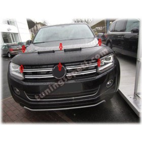 Resim Vw Amarok 2010 Sonrası Ön Kaput Maskesi 