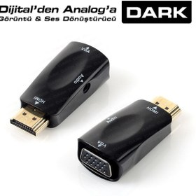 Resim Genel Markalar vmk To Vga Ve Ses Aktif Dijital-analog Dönüştürücüsü Dk-hd-ahdmıxvga2 Life 1037685 