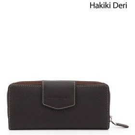 Resim Gönderi(R) Gönderi R Kahveye Taba Gön Hakiki Deri Kadın Cüzdan 06909 Kahverengi - Taba 