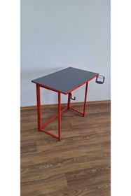 Resim Toprak Atelier Master Katlanır Oyuncu Masası Çalışma Masası Ofis Masası Yemek Masası Okul Masası Genç Odası 50x80cm 