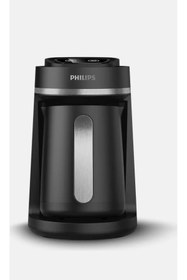 Resim Philips 735 WATT KÖZDE PİŞİRME SEÇENEKLİ TAŞMA ÖNLEYİCİLİ SES VE IŞIK İKAZ SİSTEMLİ TÜRK KAHVE MAKİNESİ 