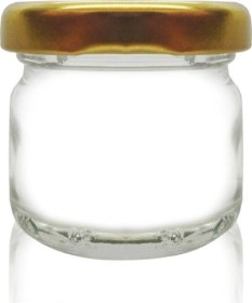 Resim 29 Cc Şeffaf Cam Konserve Kavanozu Siyah Kapaklı, 20 Adet, Cam Kavanoz, Konserve Kavanozu, Reçel Kavanozu, Bal Kavanozu, Saklama Kavanozu 