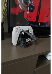 Resim Red Dead Redemption Temalı Oyun Kolu Tutucu Ps5 / Ps4 / Xbox Joystick Standı 3d Baskı 1 Adet 