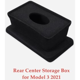 Resim Cdwishbest Model 3 Için Arka Kutu Floklu Merkez Konsol Organizatör Tepsi Son Esla Modeli 3 Için Fit Model Y Kolçak Gizli Cubby Çekmece Saklama Kutusu Sahipleri (Yurt Dışından) 