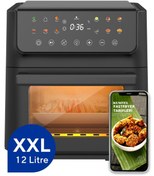 Resim KUMTEL XXL 12 Litre Fastfryer (Yağsız Fritöz Airfryer ) HAF-10 