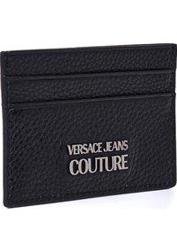 Resim Versace Jeans Couture 75Ya5Pa2 Erkek Cüzdan Black-Grey Siyah - Gri 
