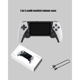 Resim Bi Seyyar Taşınabilir Retro Oyun Konsolu – 4.3 Inç Ekran, 64 GB Hafıza ve Klasik Oyun Arşivi 