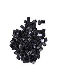 Resim Konesam 100 Adet Siyah Abs Plastik Tekerlek Valf Kapakları - Leakage Ve Kir Koruyucu, Araç Dekorasyonu, Tüm Araçlar İçin Uygun 