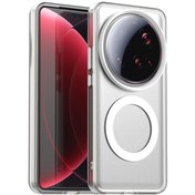 Resim Xiaomi 15 Ultra Candy Magsafe Pc Hibrit Tpu Telefon Kılıfı İçin Beyaz 