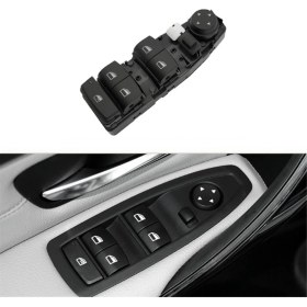 Resim Serfhyff 61319208109 Sol Sürücü Tarafı 9 Pinli Pencere Düzenleme Anahtarı (Yurt Dışından) 