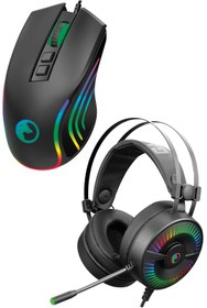 Resim GAMETECH Consa Rgb Prime Mouse + Blackrider Blue Switch Klavye + Vol-i Kulaklık Gaming Set 