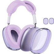 Resim Airpods Max Uyumlu Premium Şeffaf Silikon Kılıf 