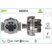 Resim Valeo ALTERNATOR 14V 200A VIANO W639 03- VITO W639 03- SPRINTER 906 06--VALEO 443374 