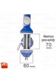 Resim Genel Markalar Masa Mengene Döner Tablalı - Örslü - 60 Mm 