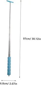 Resim Cabilock Portatif Teleskopik Araç Dikiz Aynası Silecek Su Geçirmez Araç Ayna Temizleme Aracı Şık Tasarım ve Dayanıklı Yapı ile Her Seyahate Uygun 