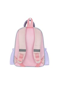 Resim Kız Çocuk Anaokulu Sırt Çantası Melodi-labubu Kreş Çantası 33 25 Cm Ortopedik Su İtici Kumaş Pembe 