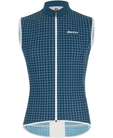 Resim Santini Nebula Büyük Beden Erkek Rüzgarlık Yelek 1W54275NEBUL - MAVİ / 3XL 