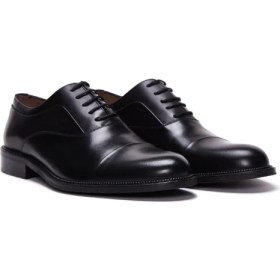 Resim Derimod Erkek Siyah Bağcıklı Deri Klasik Ayakkabı 25WFD600018 