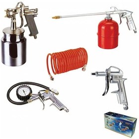 Resim Max Extra 30220 5 Parçalı Boya Tabanca Seti 