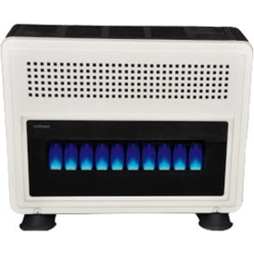 Resim As Royal Hr 11000 G Camlı Doğalgaz Sobası Ayaklı Fansız 