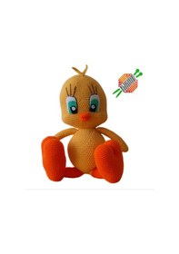 Resim Amigurumi Tweety Oyuncak 