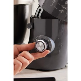 Resim Özbience Güçlü 1200W Stand Mikser, 5.2l Kapasiteli, Antrasit Renk 