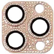 Resim Pilanix iPhone 12 Pro Uyumlu İçin Renkli Taşlı Kamera Lens Koruyu 