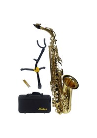 Resim Midex Sf-8000St Standlı Profesyonel Alto Saksafon Stand Çanta Ve 