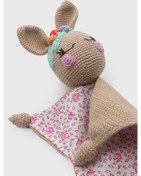 Resim Tavşan Uyku Arkadaşı Kahverengi & Pembe 