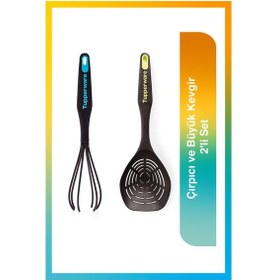 Resim Tupperware Çırpıcı ve Büyük Kevgir 2'li Set 