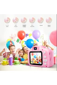 Resim qasul Mini Eğitici Çocuk Dijital Fotoğraf Makinesi 5 Adet Oyun+video+fotoğraf Çekimi 