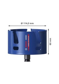 Resim Bosch 114 Mm Yapı Malzemeleri İçin Panç 2608900483 