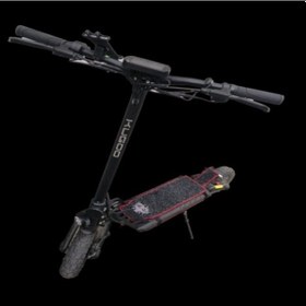 Resim Elektrikli Scooter Aksesuar Koruyucu Paspas Bood Kickscooter Qr 1200 Uyumlu Gri Kurt Armalı Gri 